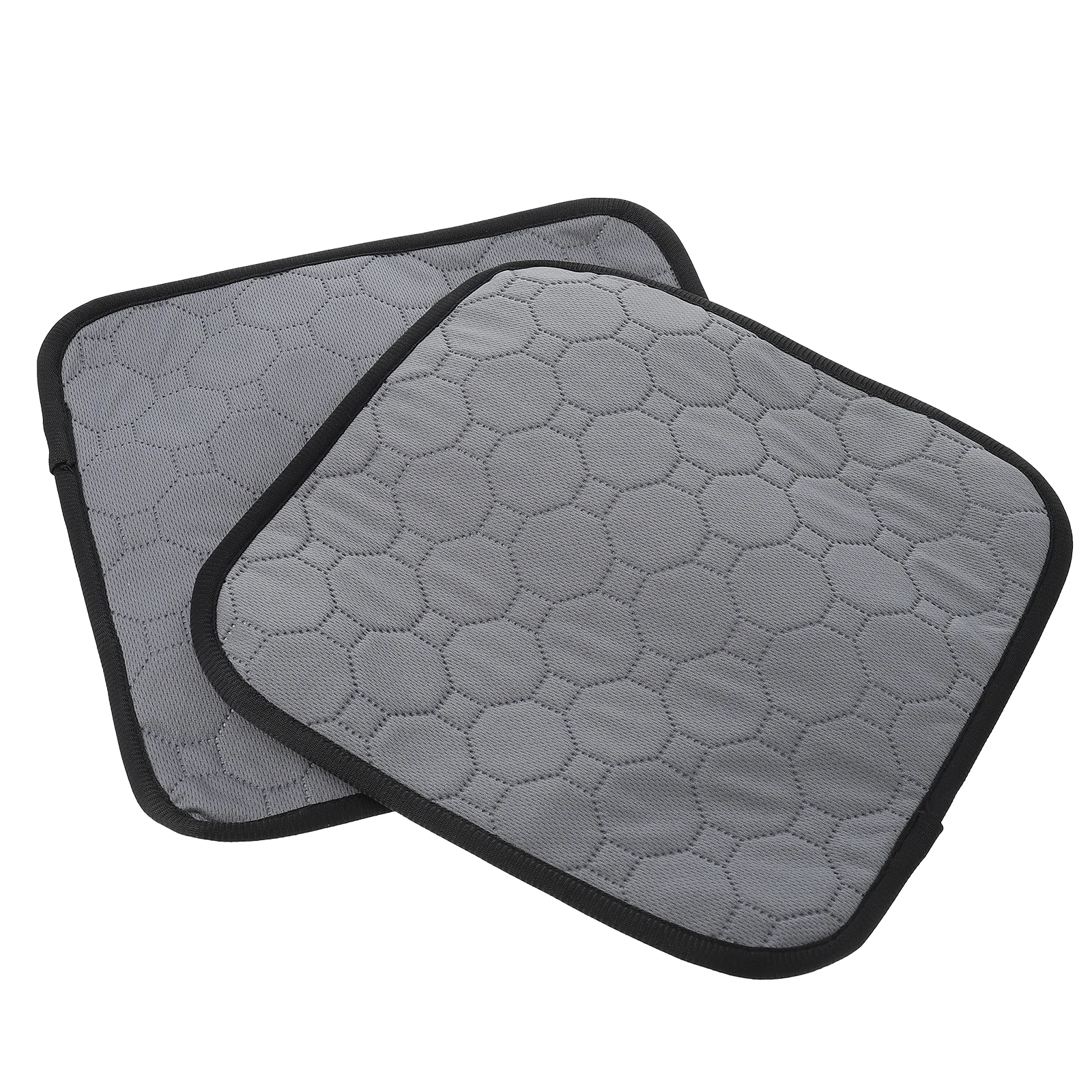 2Pcs Reusable Pet Training Pads High-Grade Fabric Wear-Resistant Hamster Bunny Cage Mat Machine Washable for Daily Use and