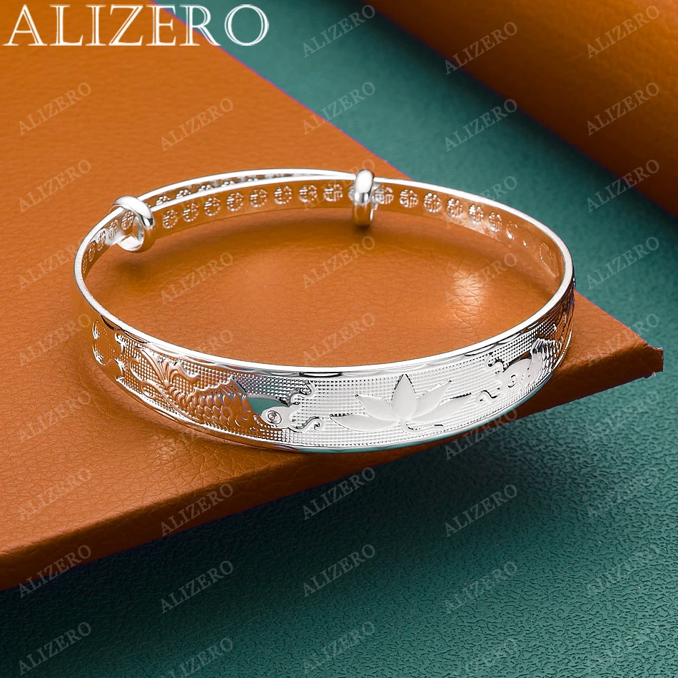 

Браслет из стерлингового серебра 925 пробы с различными узорами для женщин, модные украшения для вечеринок и повседневной носки