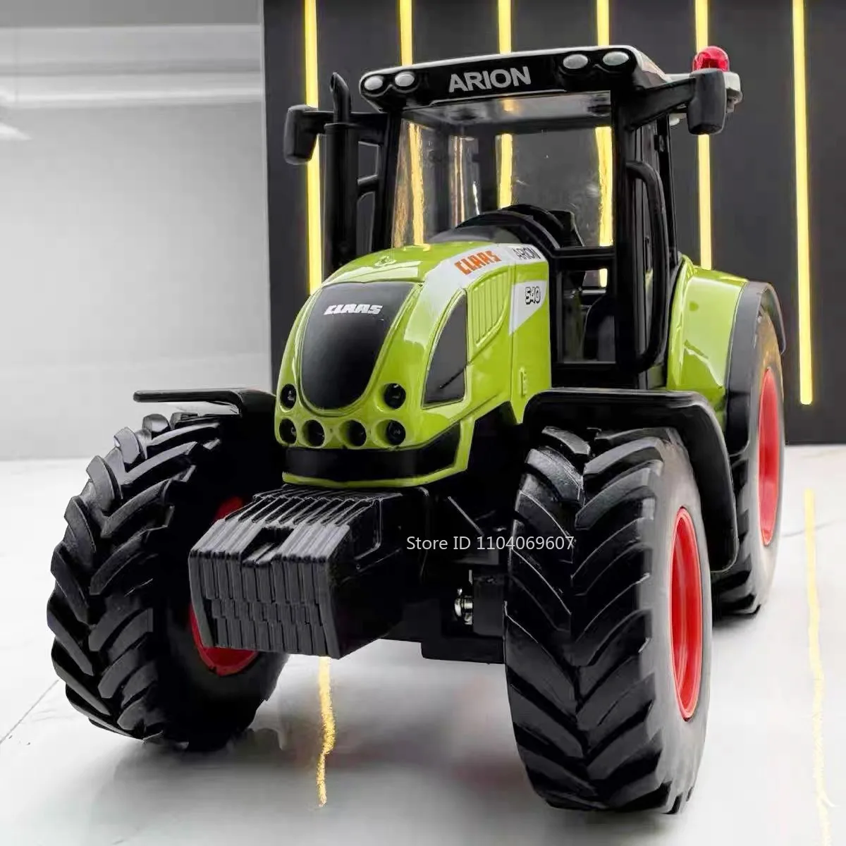 1:32 Alloy Mini Agriculture Tractor Toy Models Metal Diecast Front Wheel Steering Slide Forward Ornament Tractors for Boys Gifts