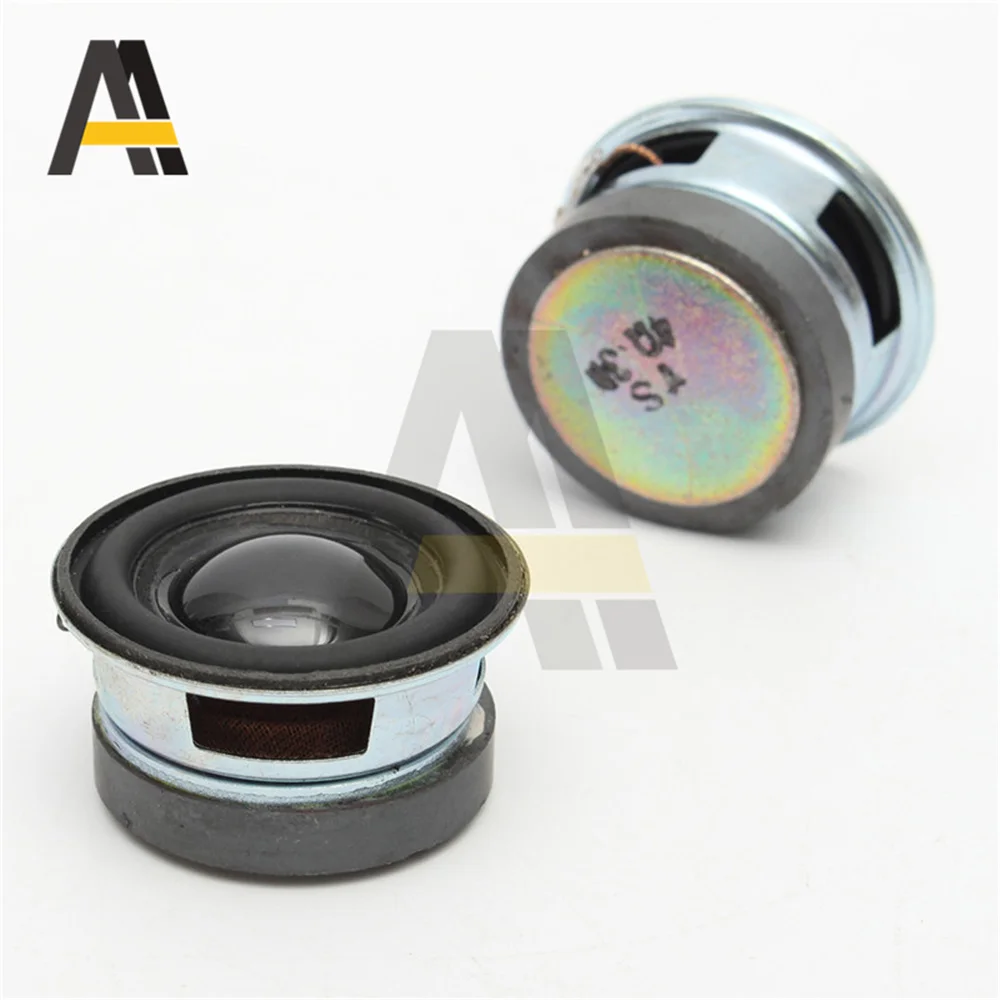 A lot Acoustic Speaker 4 Ohm 3W 40MM Speaker 36MM External Magnetic Black Hat PU Edge Acoustic Components