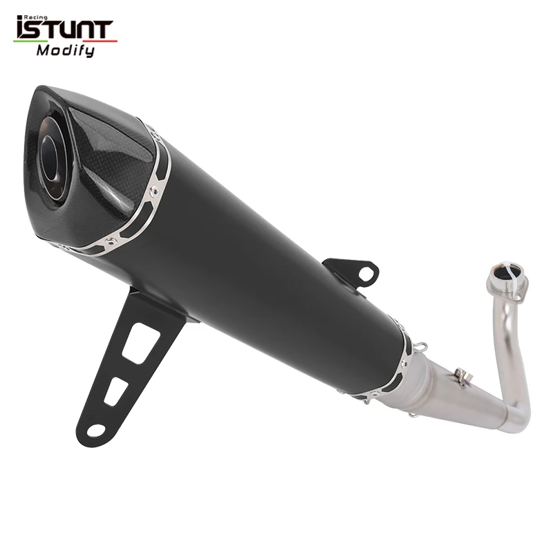 Slip On For YAMAHA XMAX250 XMAX300 XMAX 250 300 Tricity 300 2017 - 2024  Motorcycle Escape Moto Full Exhaust System Muffler