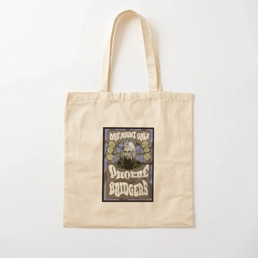 

Phoebe BRIDGERS poster Tote Bag woman shopping bag canvas men