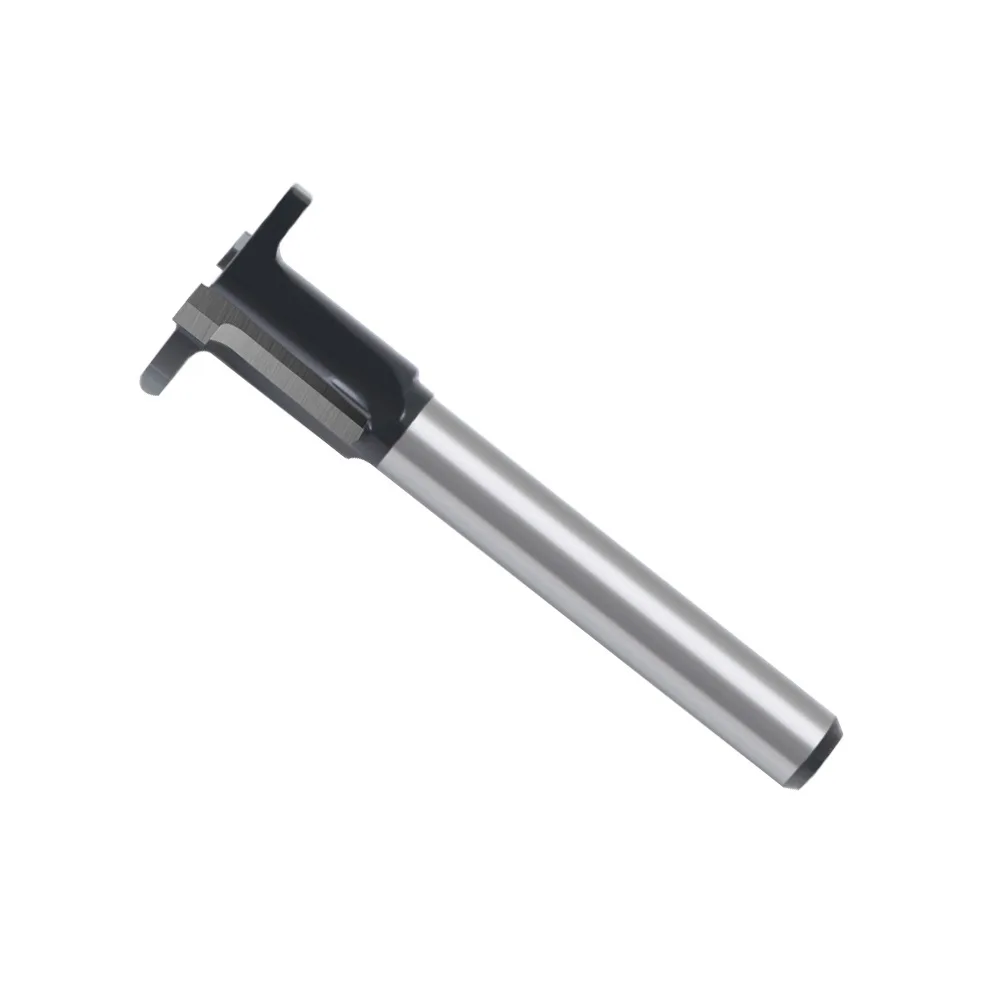 1PC 1/4 "생크 탄소 크리스탈 플레이트 아크 벤딩 라우터 비트 T-하프 라운드 플랫 슬롯 앵글 커터 목공 도구