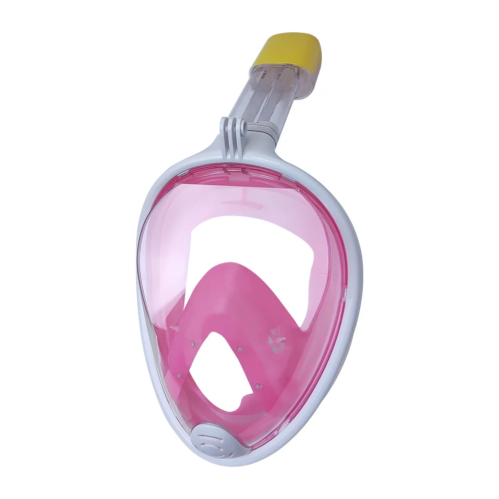 قناع الغطس الجديد لكامل الوجه، مجموعة غطس جافة مع حامل GOPRO للسباحة والغوص #2