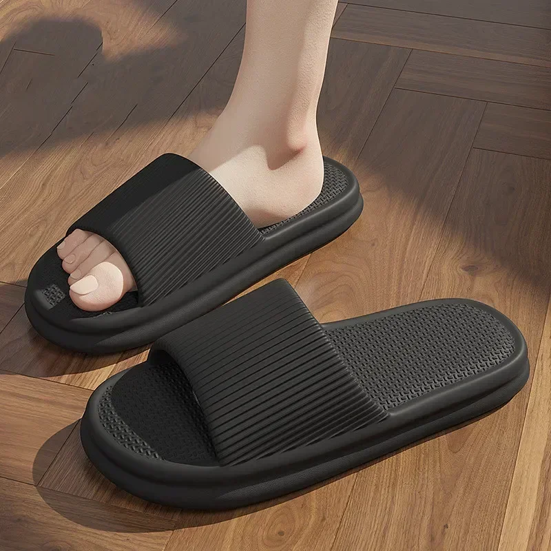 Men's Anti-Slip Slippers Bathroom Indoor Home EVA Cushioned Comfortable Sandals for House Relaxing men's slippers