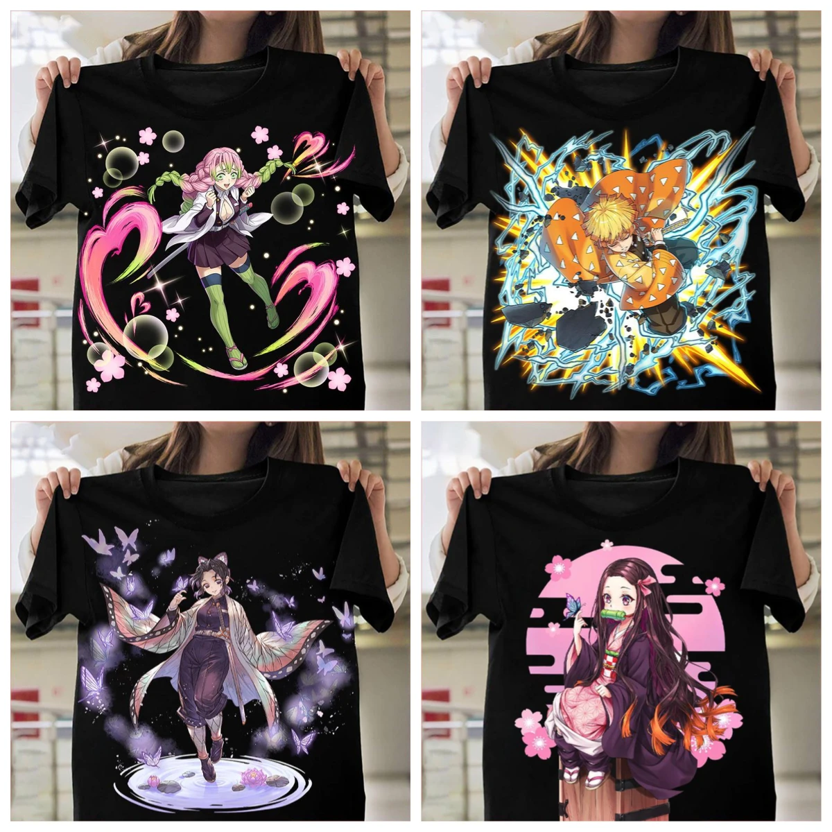 

Лето 2022, хит продаж, новинка, аниме, гравюра, Devil Killer Blade, крутая индивидуальная модная рубашка с короткими рукавами, футболка Y2k, топ