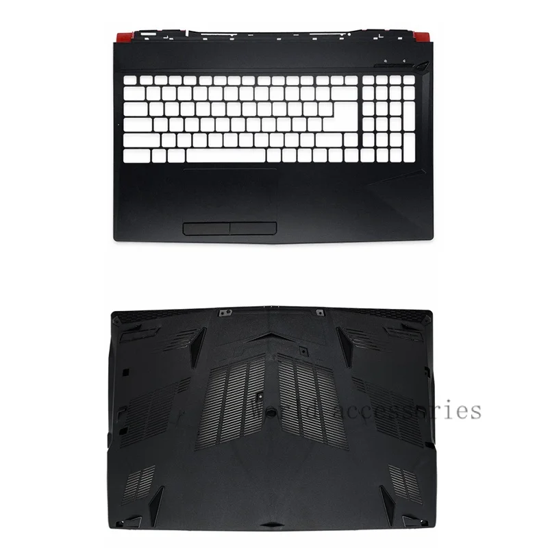 Capa superior Palmrest Case, Base Case inferior, MSI GP63 GP63VR GL63 MS-16P4 MS-16P5 MS-16P7, Novo