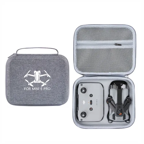Imagen 1 del producto Nueva maleta de transporte, bolsa protectora, Maleta impermeable para Dron DJI Mini 5 Pro, accesorios de batería remota