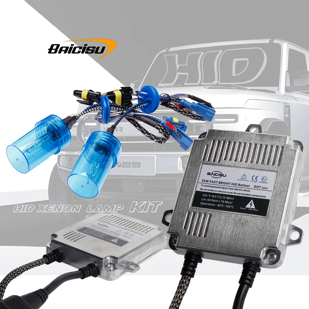 

Slim Ballast Xenon HID Fast Start 55W KIT H4 bi xenon H1 H3 H7 H11 H27 880 9005HB3 9006HB4 High quality Car Headlight bulbs lamp