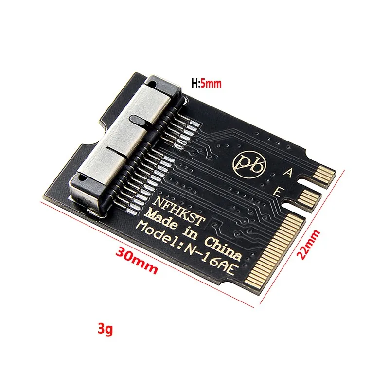 M.2 A+E Key 6+12 pin M2 Adapter Card For Apple Wireless Network Card BCM943602CS BCM94360CS BCM94331CSAX BCM94360CS2