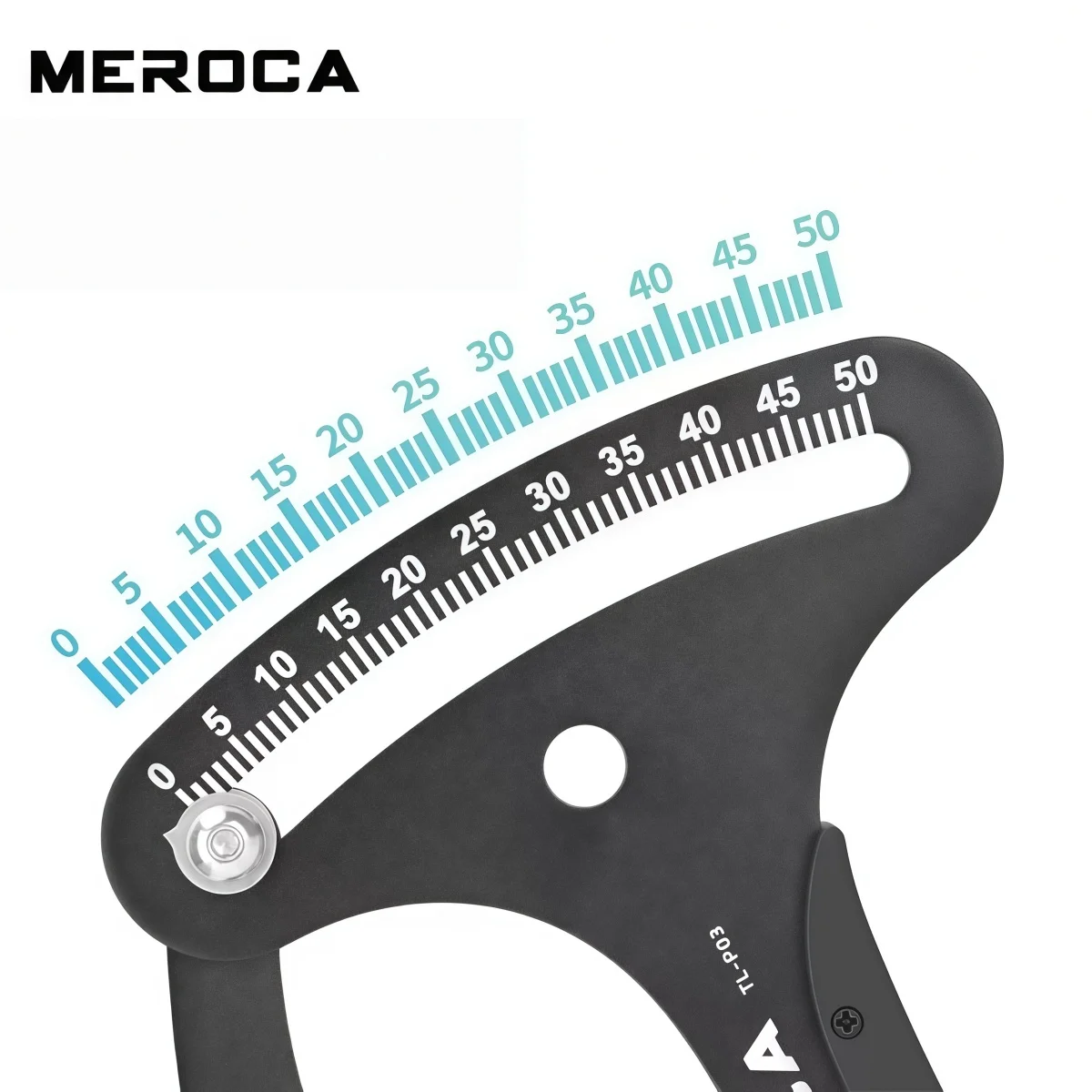 MEROCA TL-P03 Bike Spoke Tensiometer – Aluminum & Stainless Steel Accurate Digital Scale For Round & Flat Spokes (163.6g）
