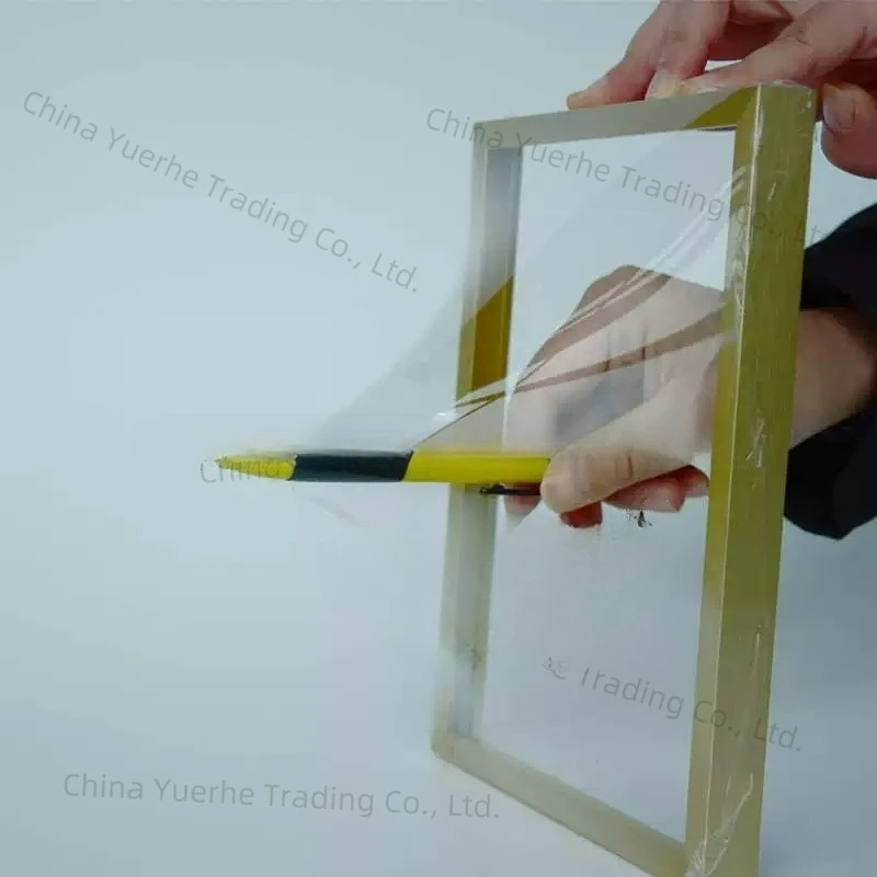 20-600um PDMS فيلم Polydimethylsiloxane Elastomer فيلم شفاف ومسامي وتنفس
