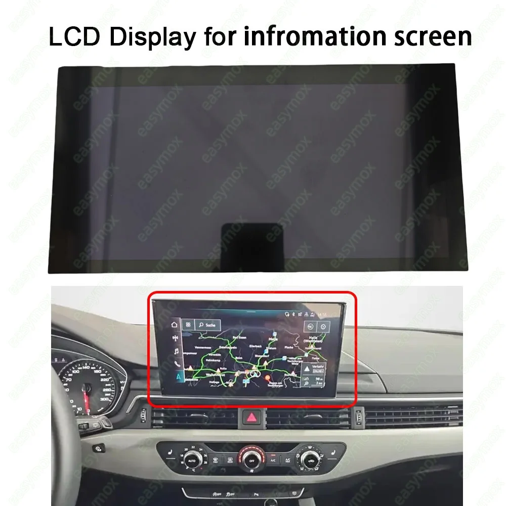 11.1 Inch LCD Display with Touch Panel for Audi A4 A5 2021 2022 2023 8W0919619 8W0919620 Information Center Monitor Screen