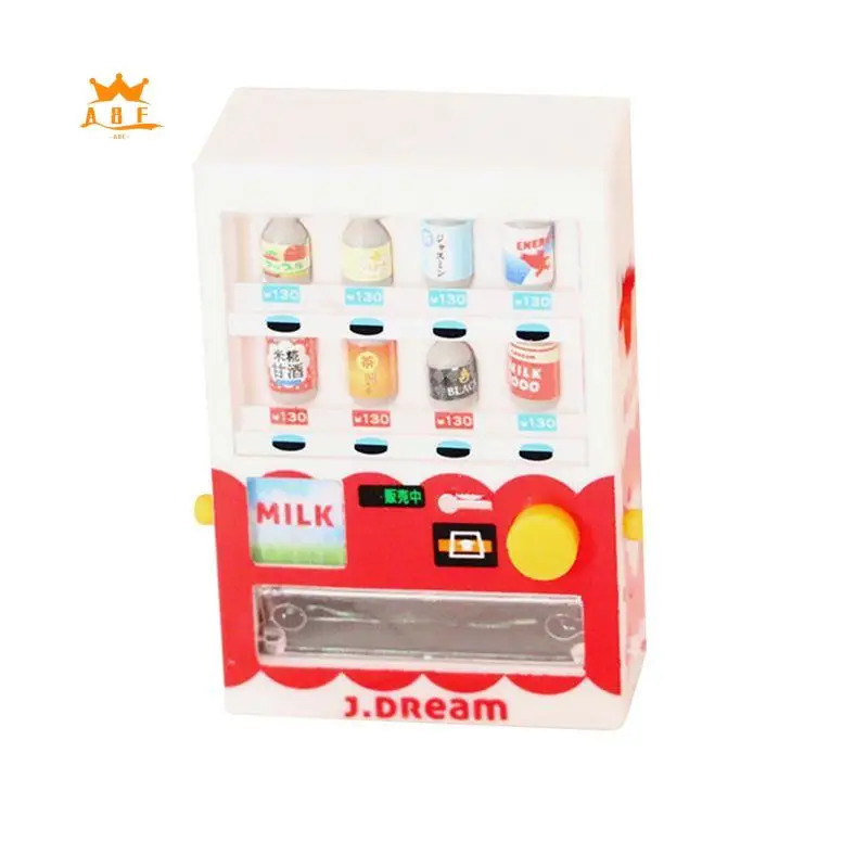 

A08E-1 Piece Simulated Drinks Selling Airport Scenery Props Girl Play Pretend 1: 12 House Mini Ornaments House Decor T