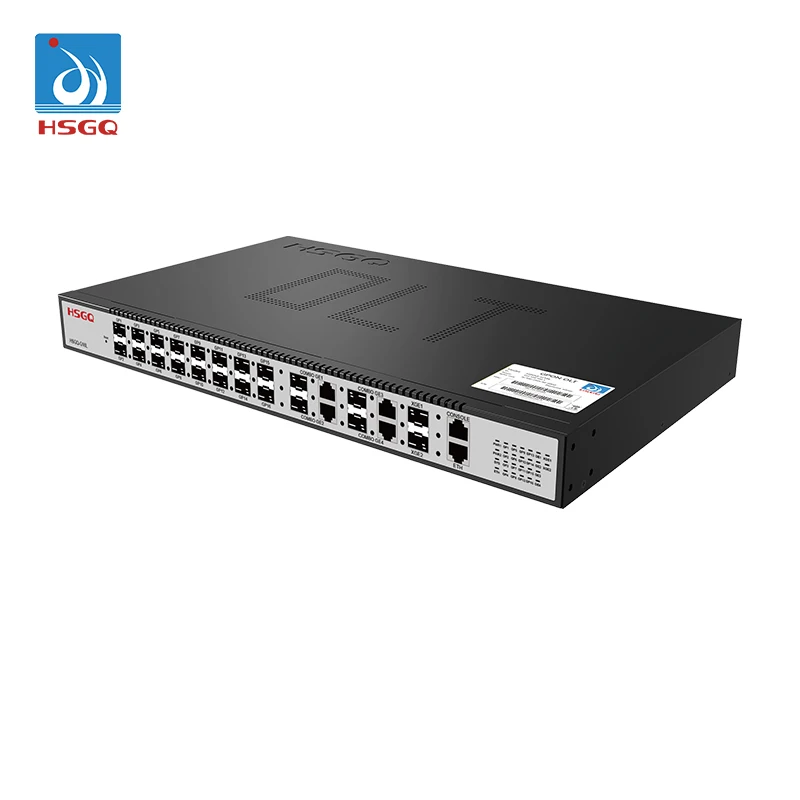 HSGQ-G16L Fiber Optic 16 Ports Olt Gpon Olts Optical Line Terminal Compatible With GPON XPON ONU
