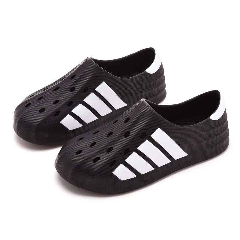 

Men's slippers New large size Fashionable thick-soled casual sandals Comfortable breathable outdoor beach shoes men‘a slides