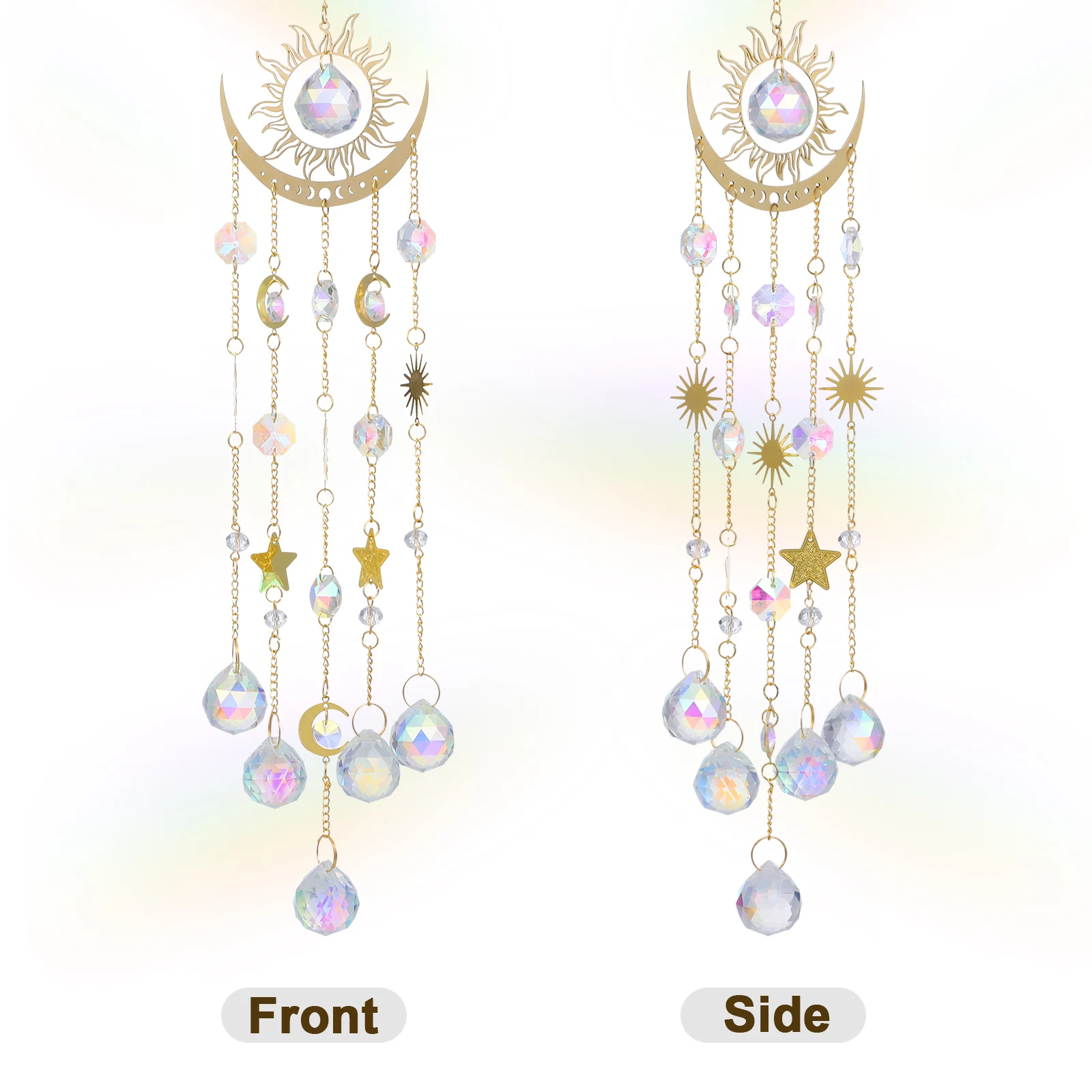 

Sun Catcher Crystal Wind Chime Rainbow Decor For Window Door Indoor Outdoor Home Wedding With Fine Craftsmanship Good Luck Gift