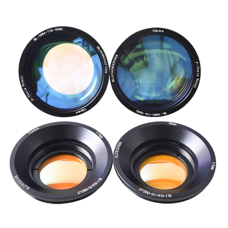 Opex Wavelength 10.6um Focus Len 1064nm F-theta Scan Lens 70X70 FL100 175*175 FL254mm 300X300 FL420 UV 355nm Field Lens Scanning