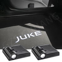Car Door Lights LED Laser Protector Car Welcome Shadow Ghost Light Logo Protector For Nissan Juke F15 F16 2010-2020 2021 2022