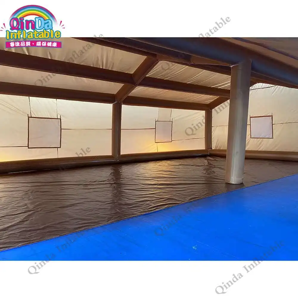 10X5m نفخ تطهير خيمة مقاوم للماء خيام التخييم نفخ للبيع