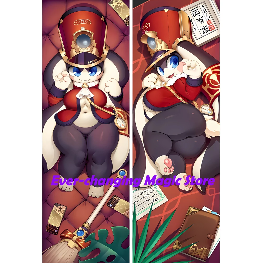 

Honkai star Rail Pompom Dakimakura 2WAY Hugging Body Pillow Case Anime Game Pillow Cushion Cover Xmas Gifts