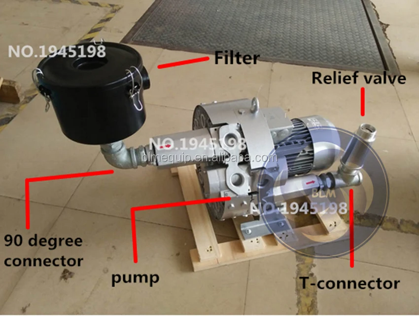 F006 PT G2-G3inch CNC Router Vacuum Pump Dust Filter