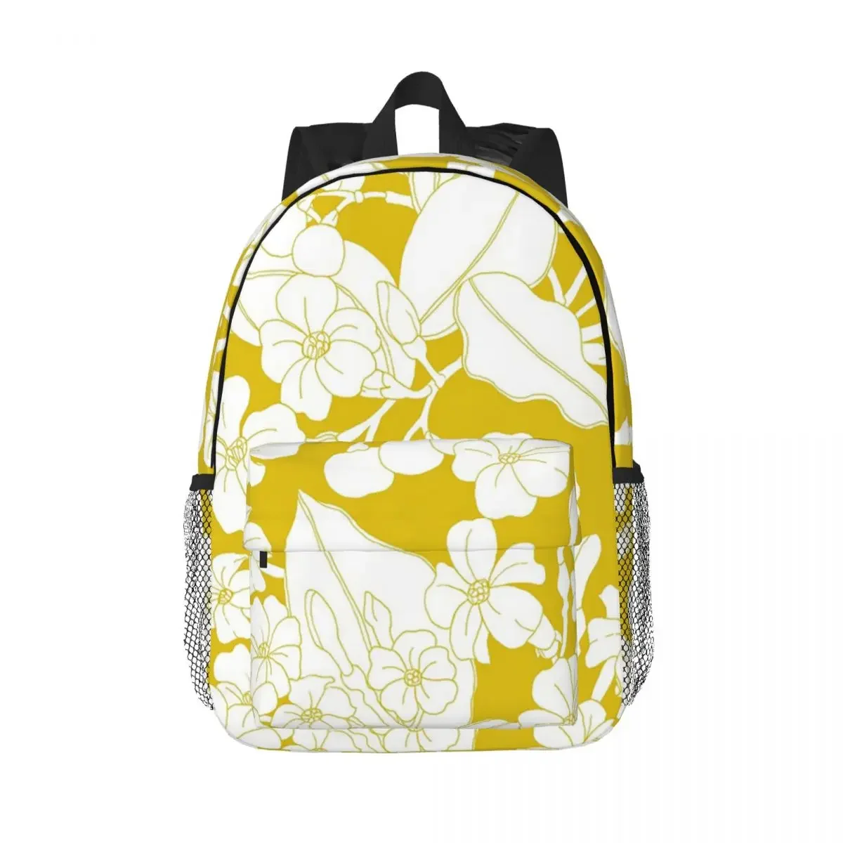 Havaiano PuaKenikeni Fower Mochilas Adolescente Bookbag Moda Crianças Mochilas Escolares Laptop Bolsa de Ombro Grande Capacidade