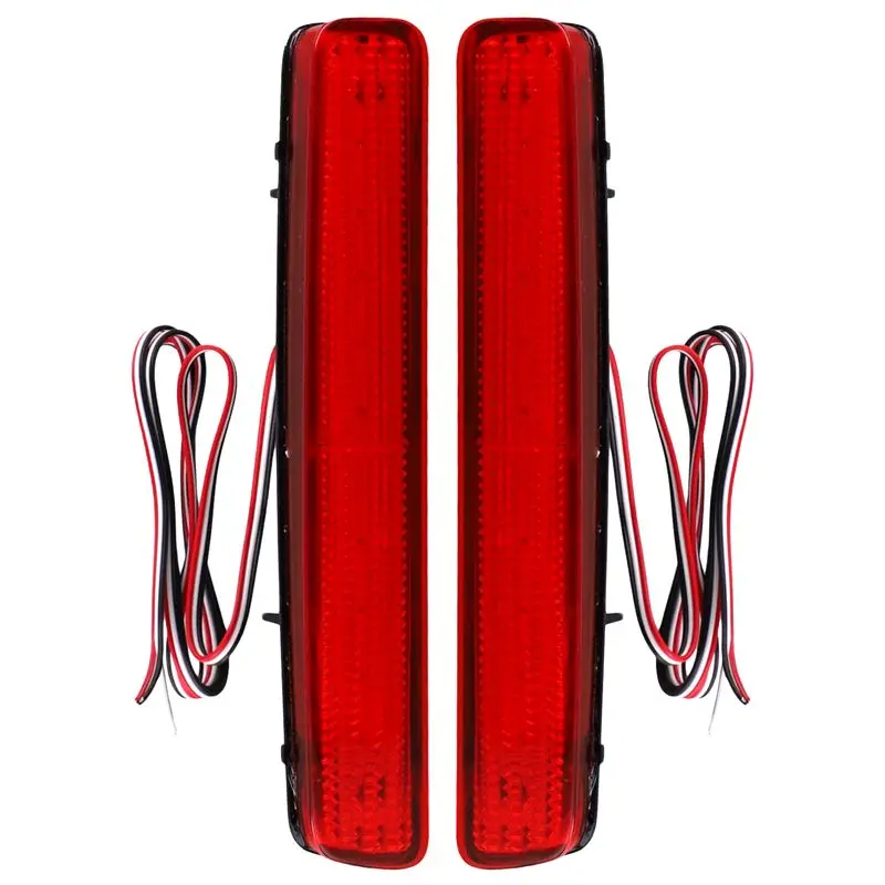 

Top!-Car LED Rear Bumper Reflector Brake Light Tail Lamp 81920-47010 81910-47010 For Toyota Prius V Scion TC
