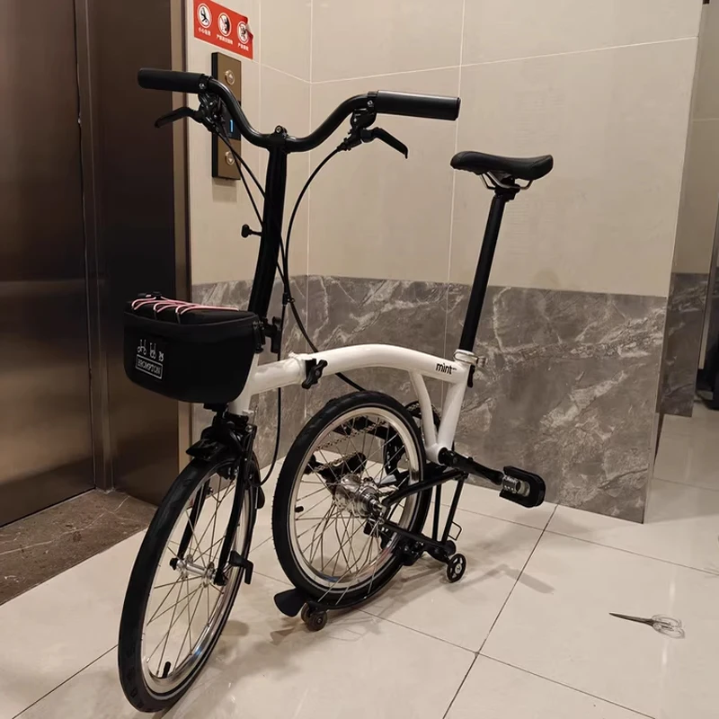 

Велосипед MINT A3 16 дюймов, трехскладной / дорожный велосипед с внутренней трехскоростной трансмиссией, 11,6 кг