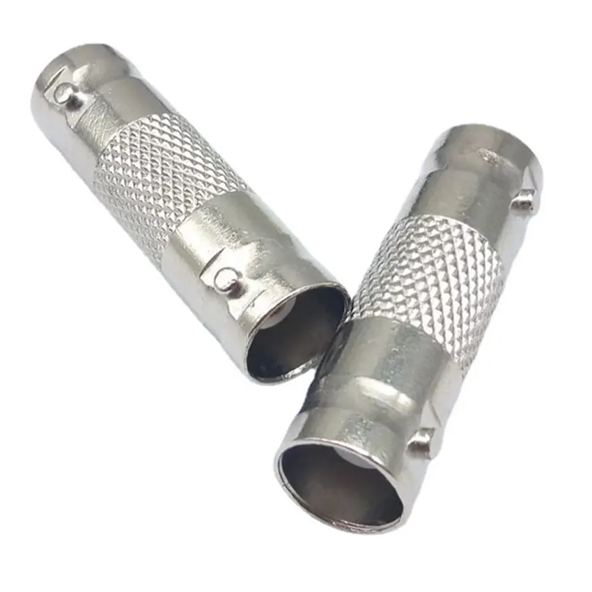 1/5/10 PCS BNC Double-Pass Head Q9 Straight-Through Female Head Video Surveillance Butt Connector BNC Female to BNC Female