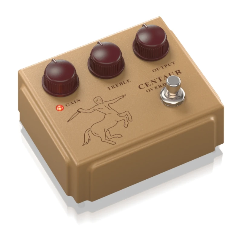 Behringer CENTAUR OVERDRIVE Legendary Transparent Boost Overdrive with dual-potentiometer gain control with wide range for boost