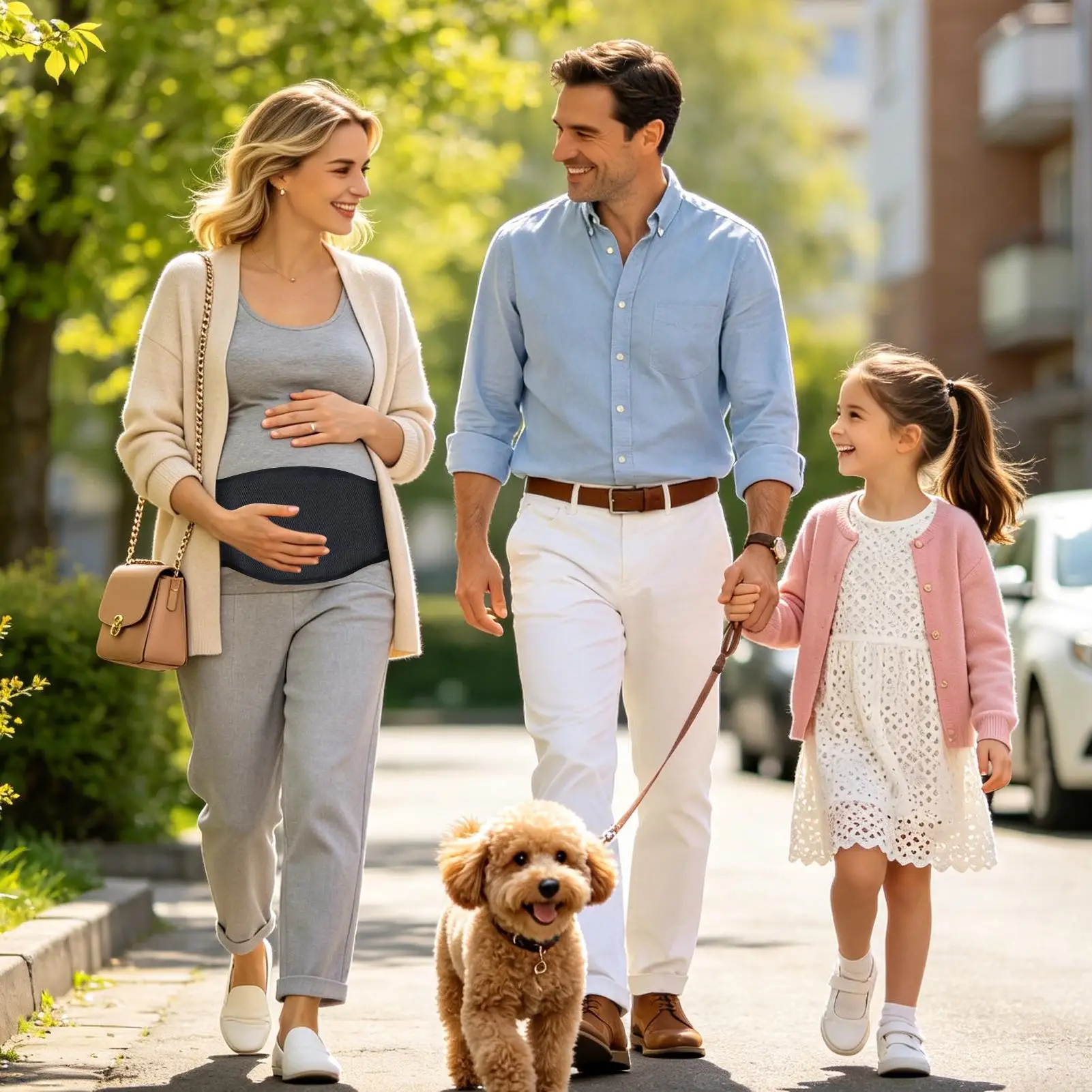 

Pregnancy Belt Pregnant Women Breathable Soft Relief Pregnant Belly Relief Back Support Belt For Home Hospital Daily Travel