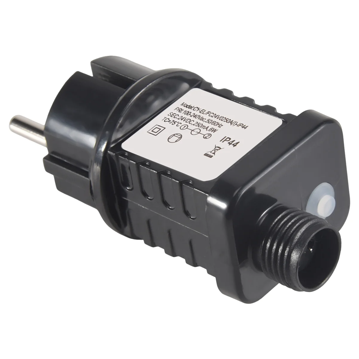 ABZW 24V Transformator Wtyczka Zasilacz Odpowiedni na Boże Narodzenie Halloween Sprzęt LED Dekoracje Wtyczka EU