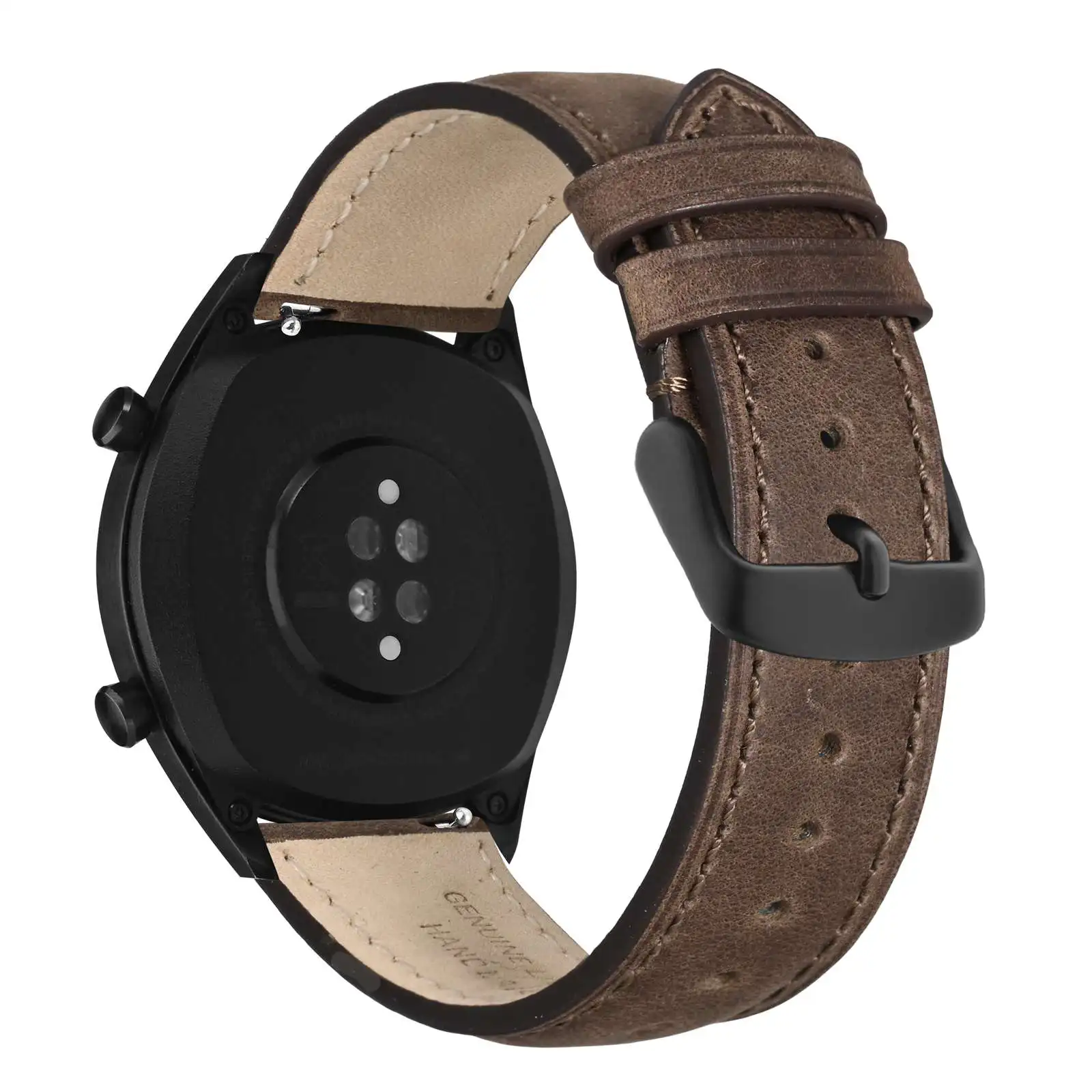 ANBEER Crazy House Leather Watch Strap 18mm 20mm 22mm Watch Band for Men Women Vintage Classic Wristband Quick Replease