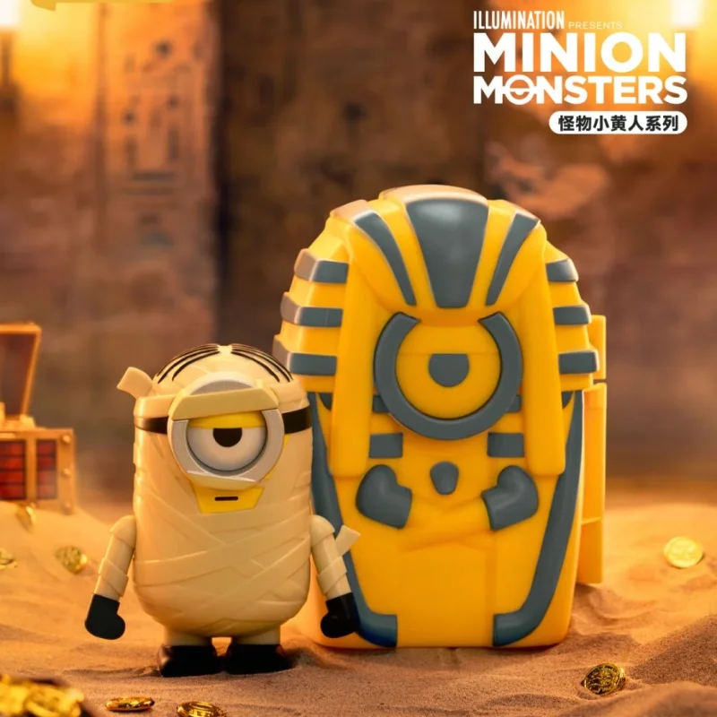 

Оригинальные фигурки Minions Monster Series от 52toys, заводные, в слепой упаковке, милые, забавные, коллекционные игрушки, подарок на день рождения, декор