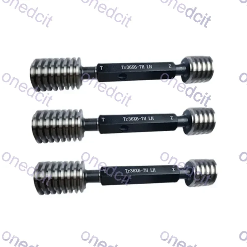 

Tr22 Tr24 Tr26 Tr28X5 Tr30 Tr32 Tr34 Tr36X6 7H 8H LH трапециевидный штекер резьбовой лестничный Тип манометр инструмент GO NOGO