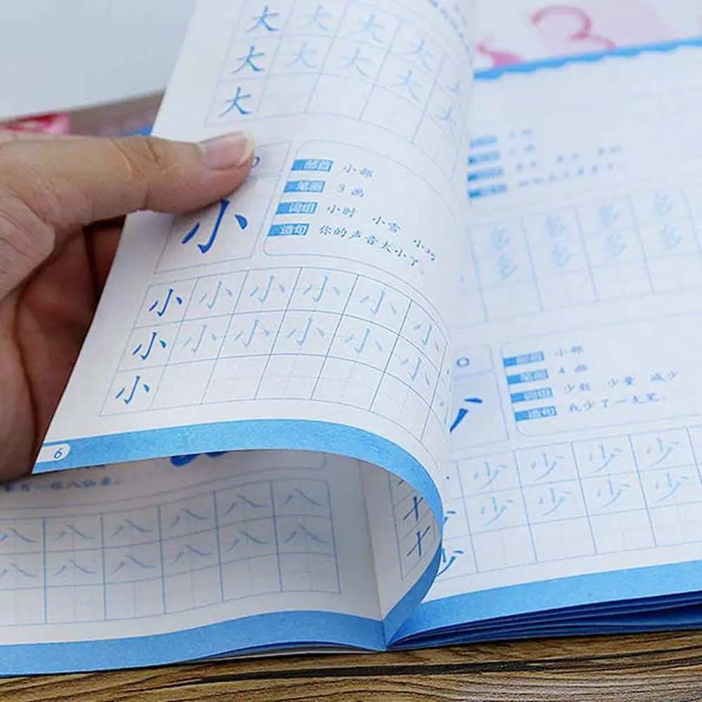 Alphabet Chinese Characters Alphabetic Children Chinese Copybook Learning Mathematics Kids Math Exercise Book Practice Chinese