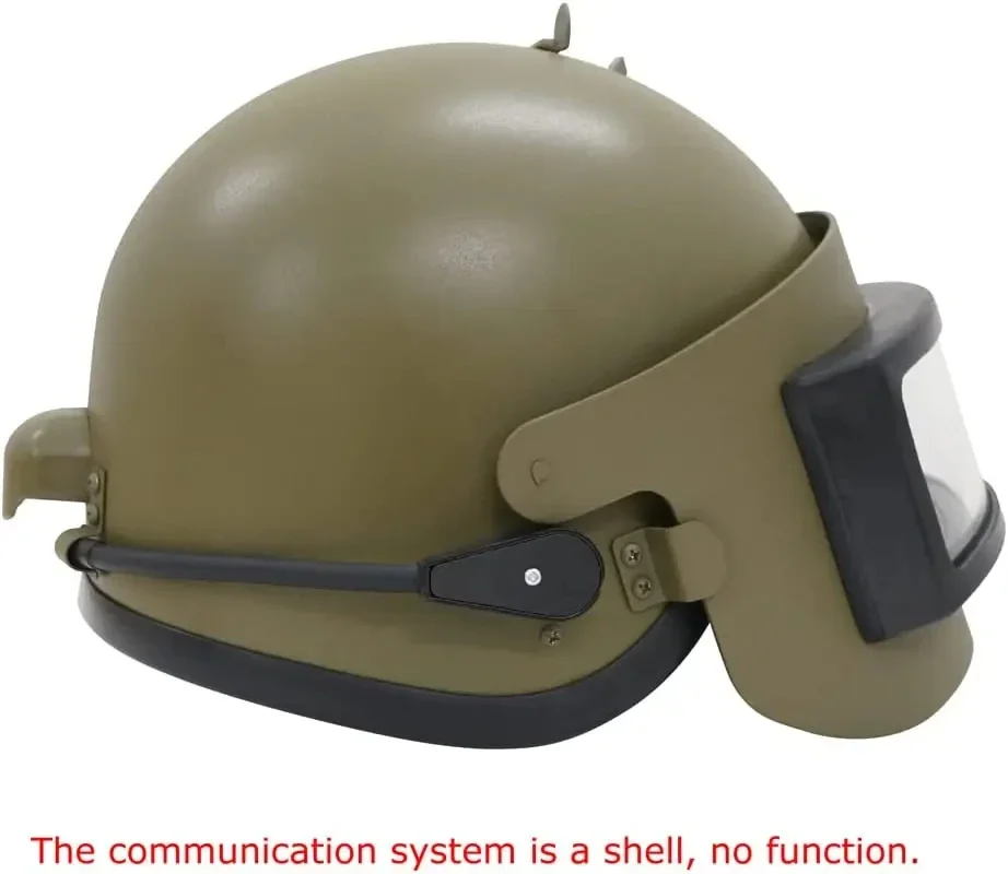 Verbeterde Versie Russische Altyn Helm K6-3/K-63/K63 Tactisch Niveau Iii Arkin Helm Met Volledig Gezichtsmasker Anti-Oproerlens