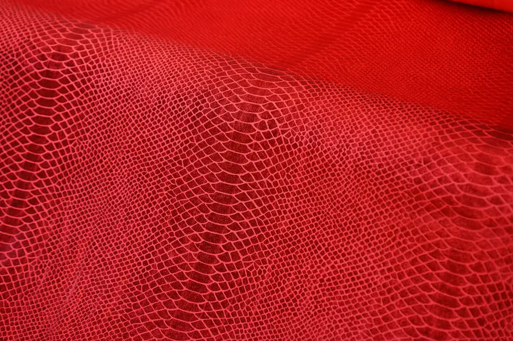 Four sided elastic filament licra spandex bronzing fabric, dance and gymnastic clothing fabric pattern (snake skin pattern)