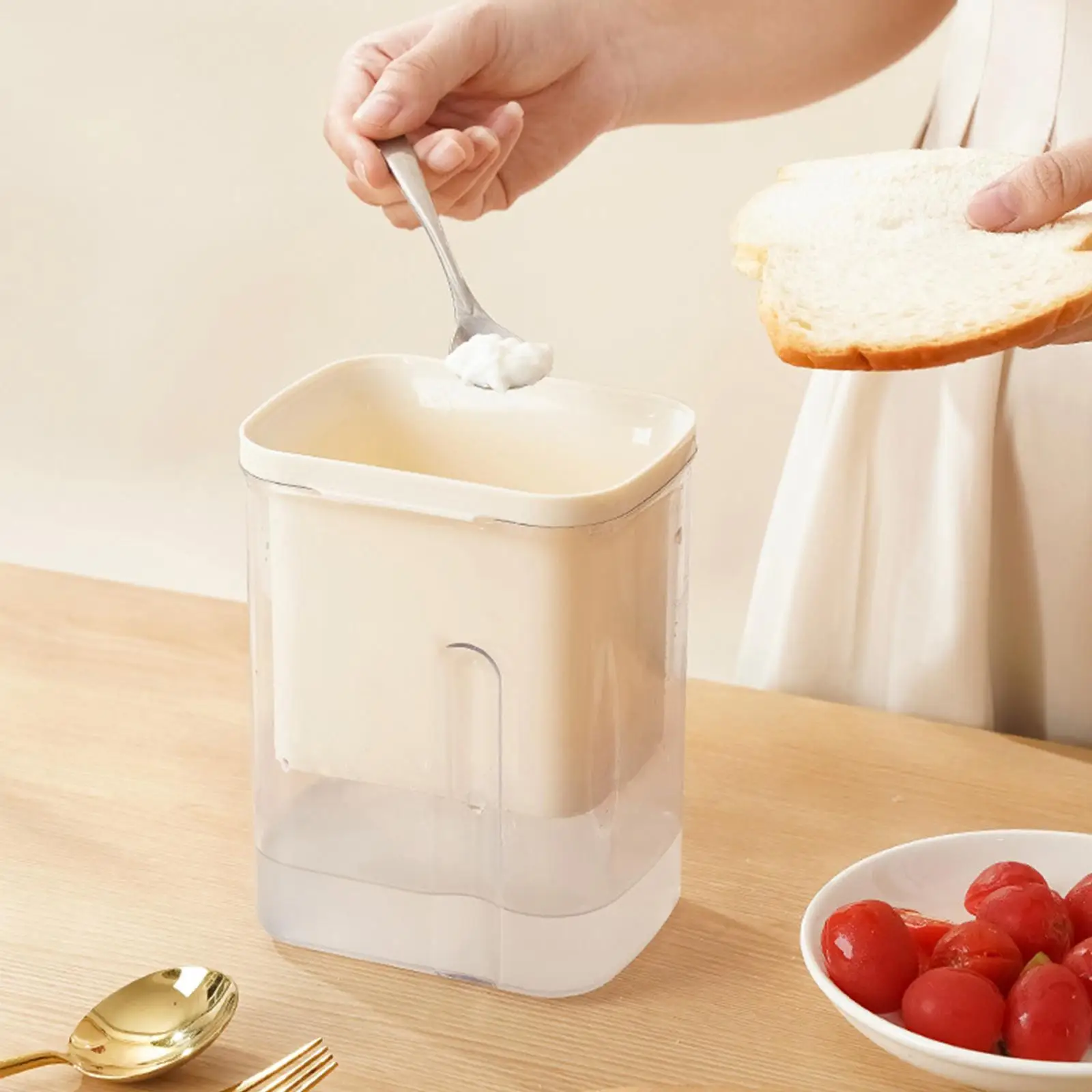 Yogurt Strainer Food Strainer Household Kitchen Accessories Whey Separator