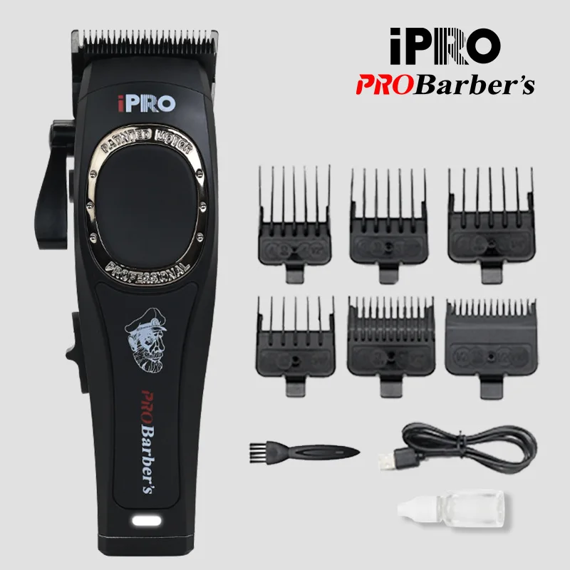 2025 new hair clipper with oil head gradient electric push shear DLC coating electric pusher hair cutting artifact