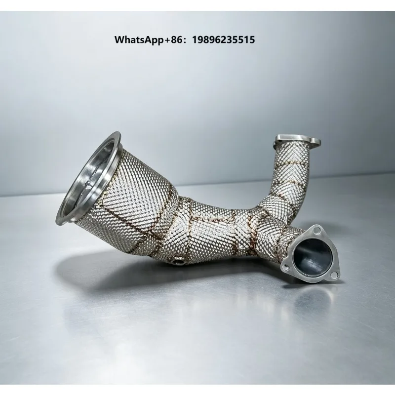 Premium Sport S4 S5 B9 3.0T Catalytic Converter Performance Kit 19-23 304 Stainless Downpipe Flow Racing Tuning Parts Kit