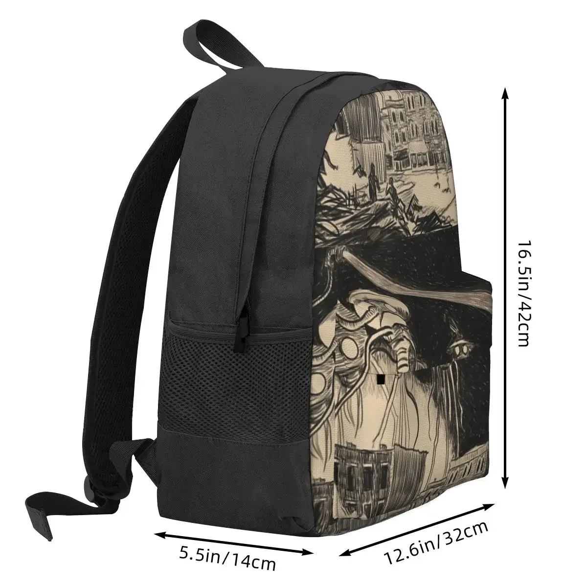 War Of The Worlds In Covington's Backpack Hot Sale Daypack Large Capacity Boys Girls BookBag School Bag for Men Women