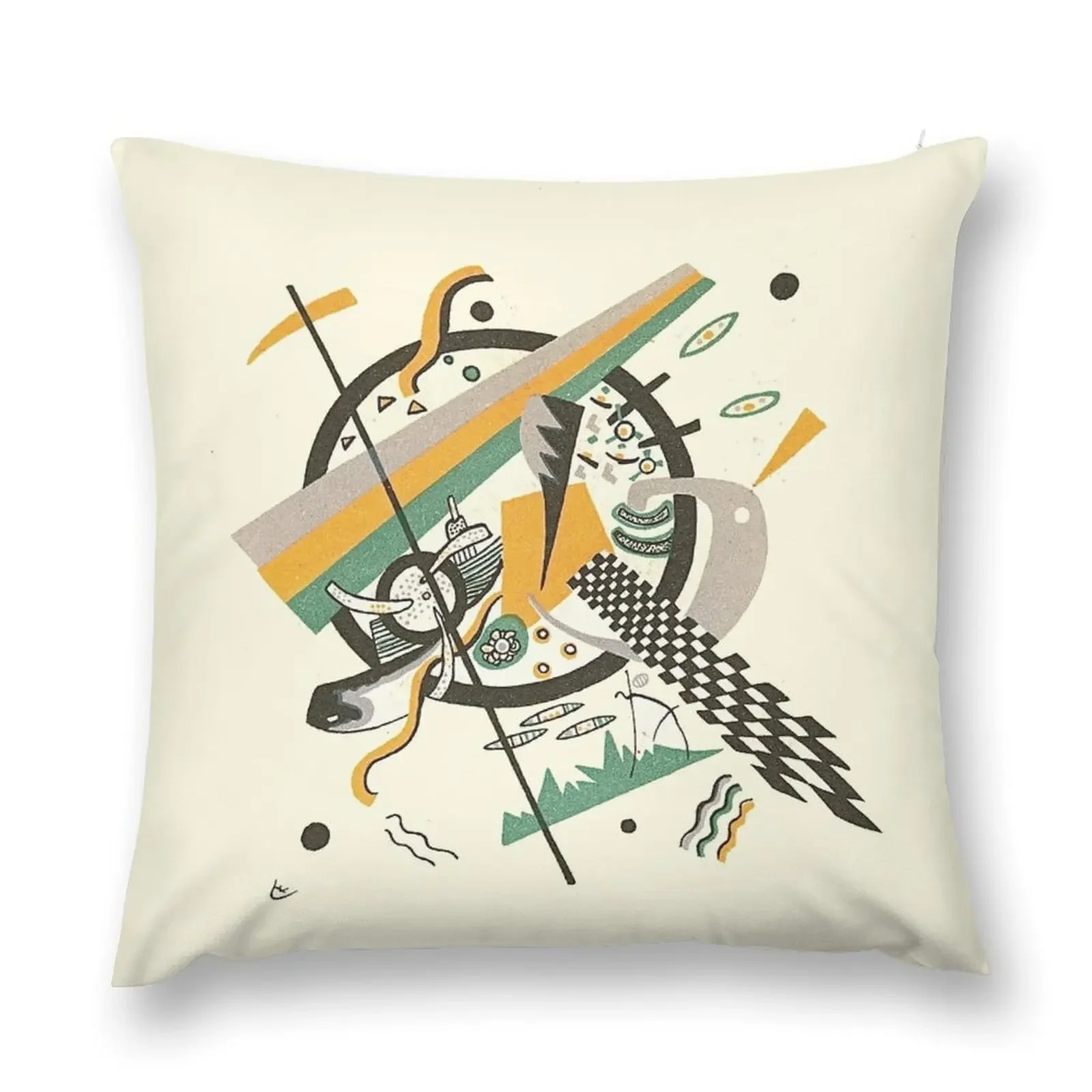 

Wassily Kandinsky - Art Reproduction Throw Pillow Pillow Cover Pillow Decor Christmas Covers