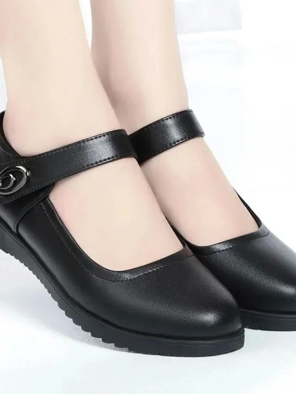 women's-sweet-comfortable-buckle-strap-hollow-out-white-summer-fashion-single-shoes-breathable-inner-material-pig-skin