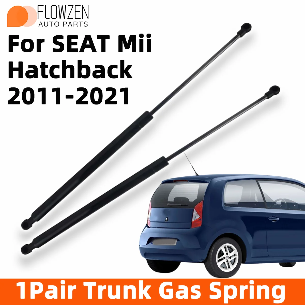 

2pcs Trunk Gas Struts Spring Bar For SEAT Mii Hatchback 2011-2021 OE 1ST827550B Rear Shock Strut Bar Pressure Rod