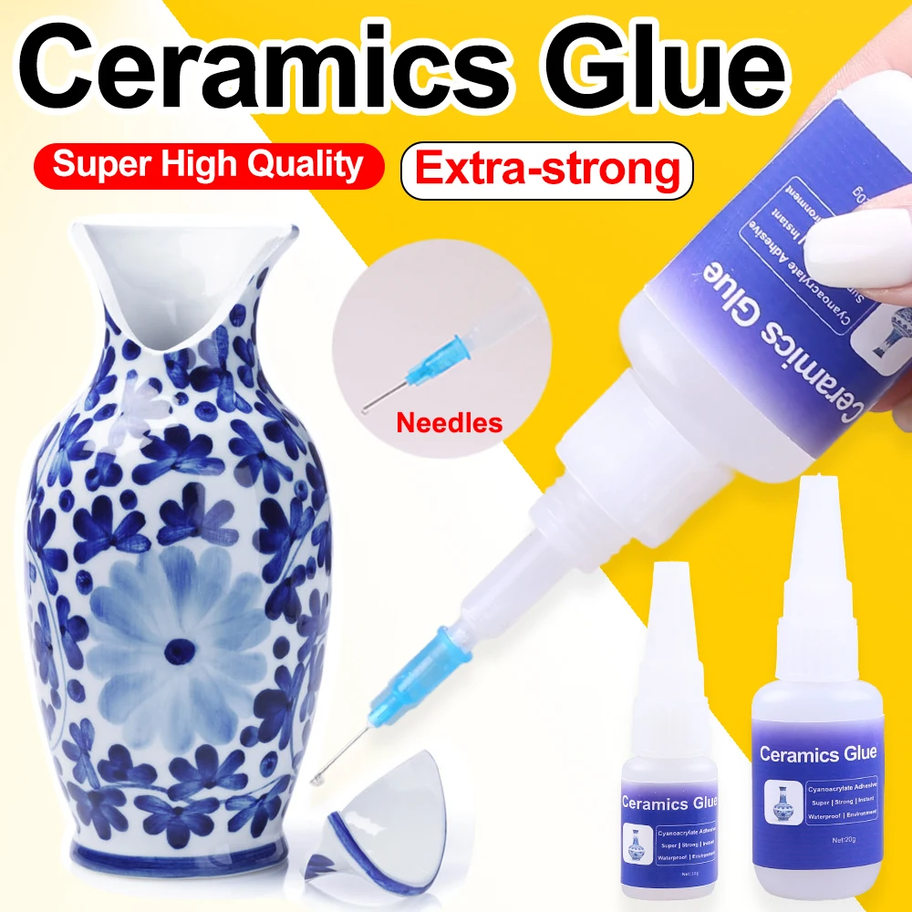 20g 10g High Strength Super Glue Ceramics Tile Glass Repair Extra Strong Instant Adhesive Quick Dry Cyanoacrylate 502 Metal Bond