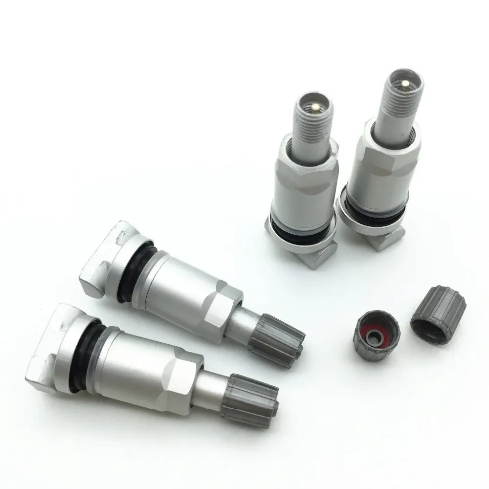 

Вентили TPMS для шин Mercedes-Benz, 4 шт./компл., из алюминиевого сплава, бескамерные, для системы контроля давления в шинах, с датчиком