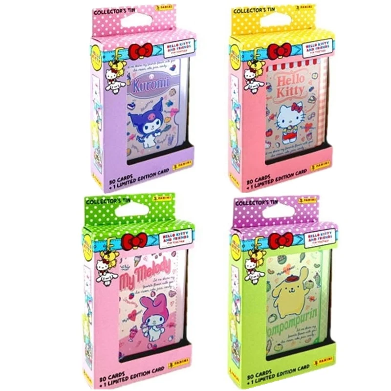 

Новая коллекционная карточка Hello Kirry Sanrio с персонажами аниме PANINI, хобби и игрушка, банка, серия, праздничный подарок