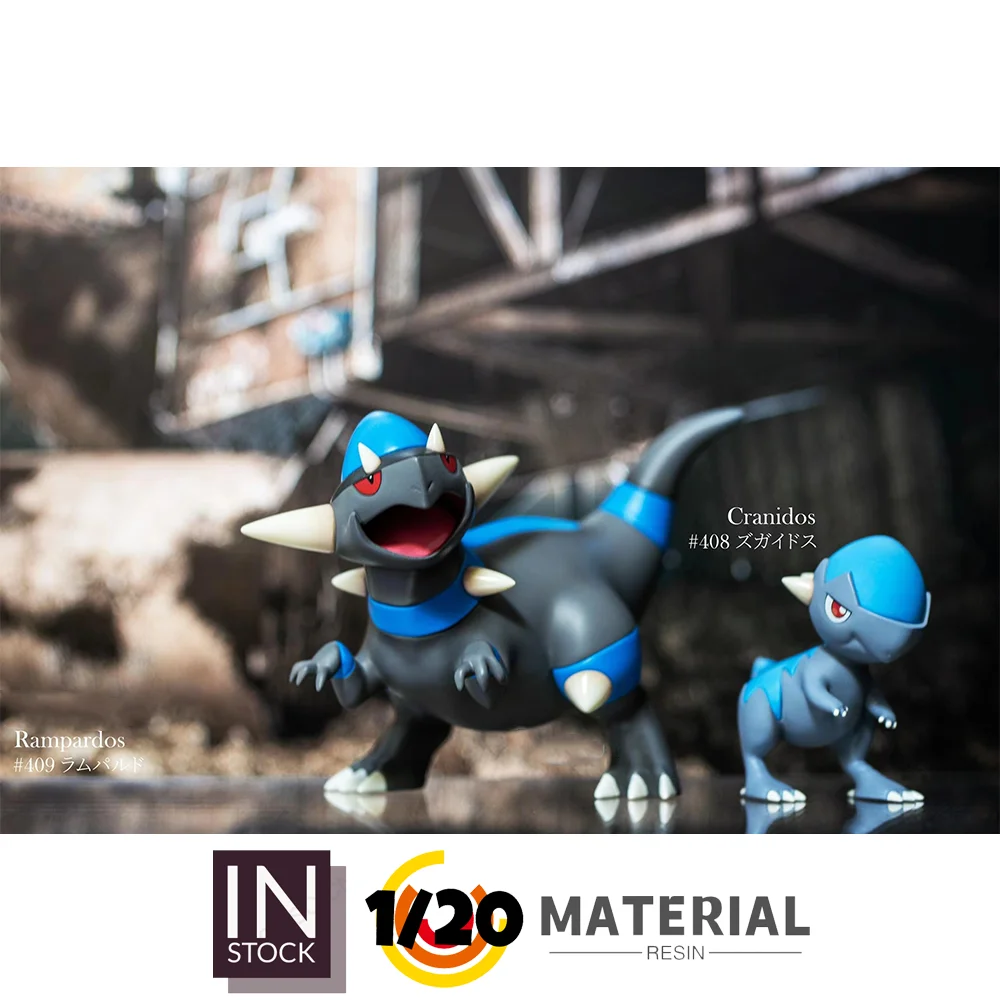 [IN STOCK]  1/20 Resin Figure [ACE] - Cranidos & Rampardos